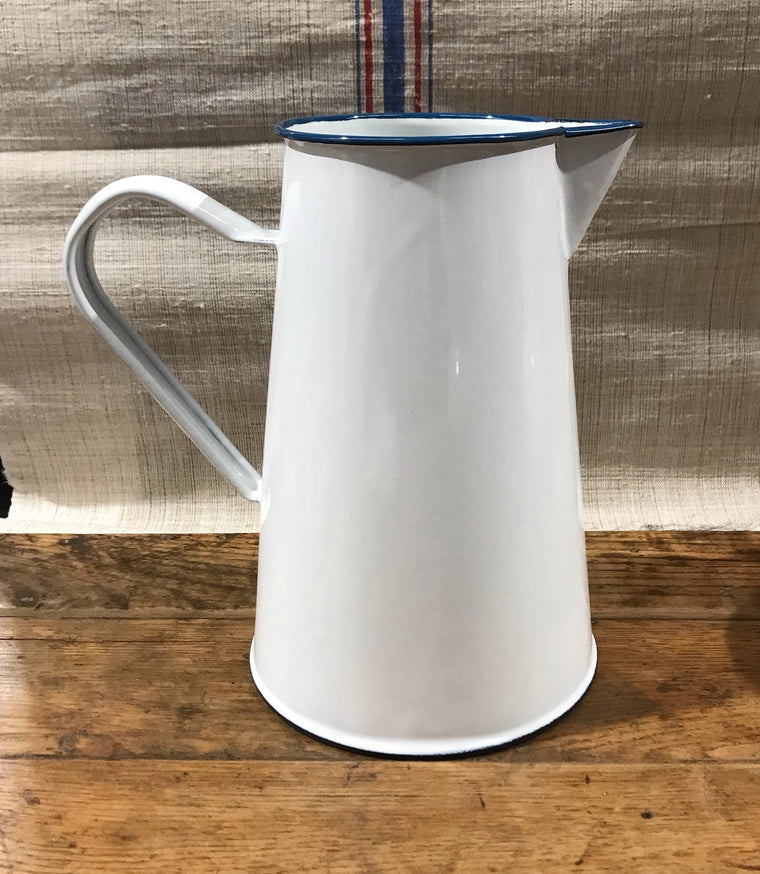 Old Stock (Never Used) European Enamel Pitcher #5634  Byron