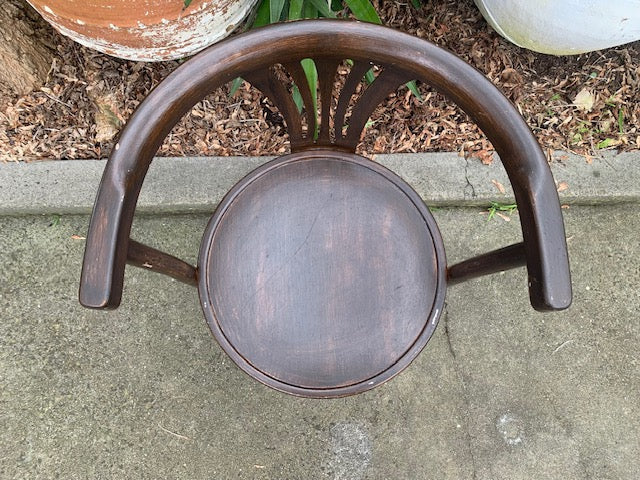 Vintage Original Thonet  Bentwood  "Captain" Chair #4977
