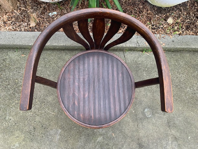 Vintage Original Thonet  Bentwood  "Captain" Chair #4979