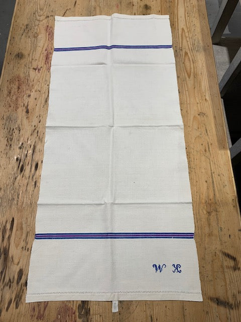 Vintage European Linen Tea Towel  #5328