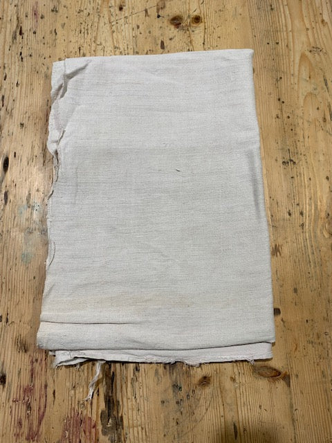 Vintage  Linen/Hemp Sheet  1940s  #5361  (Read Information About This Item)