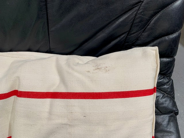 Vintage  Linen "Grainsack" Body Pillow #5418