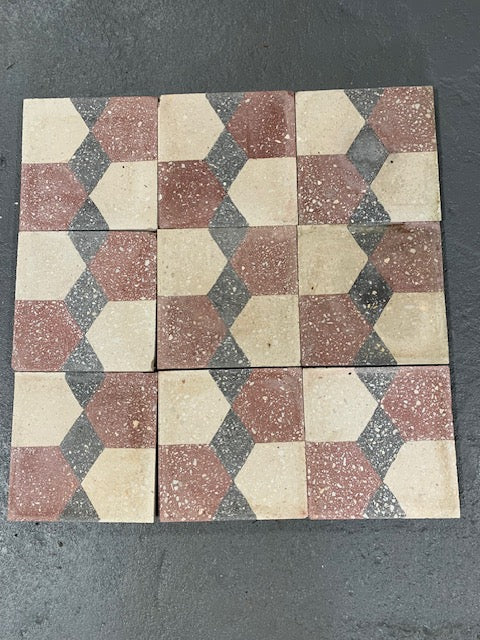 Vintage Spanish Floor Tiles sold per sq meter# 5611