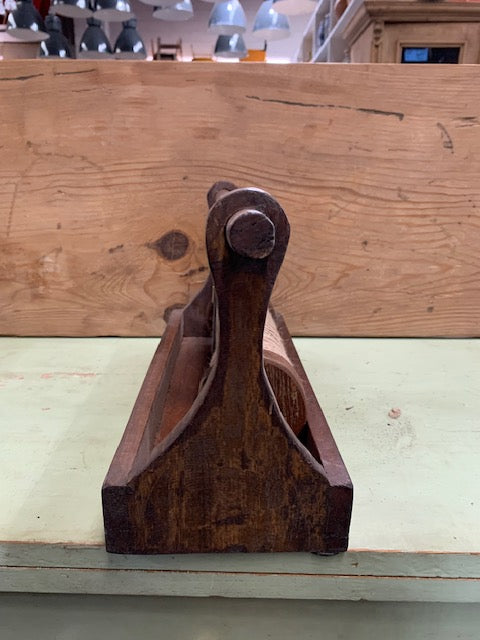 Vintage  Wooden  Caddy with Twine and Scissors  #5628