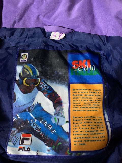 Secondhand/ Vintage FILA Ski Jacket  #W32   Includes AUS Postage
