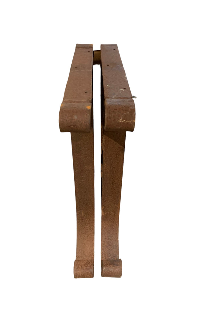 Vintage Wrought Iron Table Legs 4987 Fossil Vintage Australia