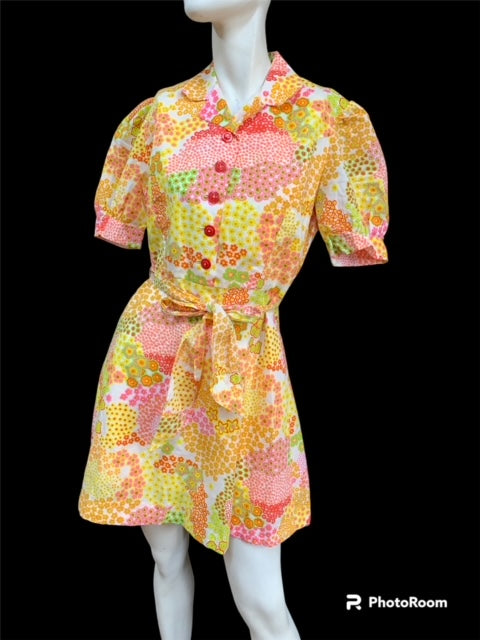 1960 / 70s Dress #R28 FREE  AUS POSTAGE