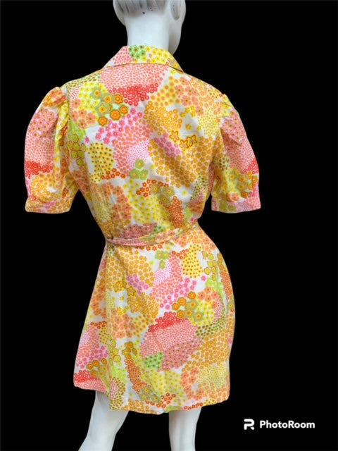 1960 / 70s Dress #R28 FREE  AUS POSTAGE
