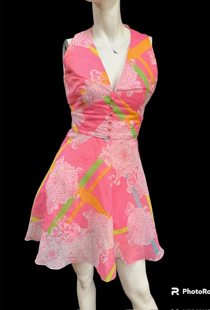 1960 / 70s Dress #R25  FREE  AUS POSTAGE