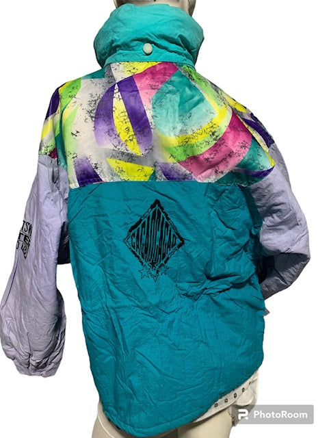 Secondhand/ Vintage Ski Windbreaker  Jacket  #W28   Includes AUS Postage