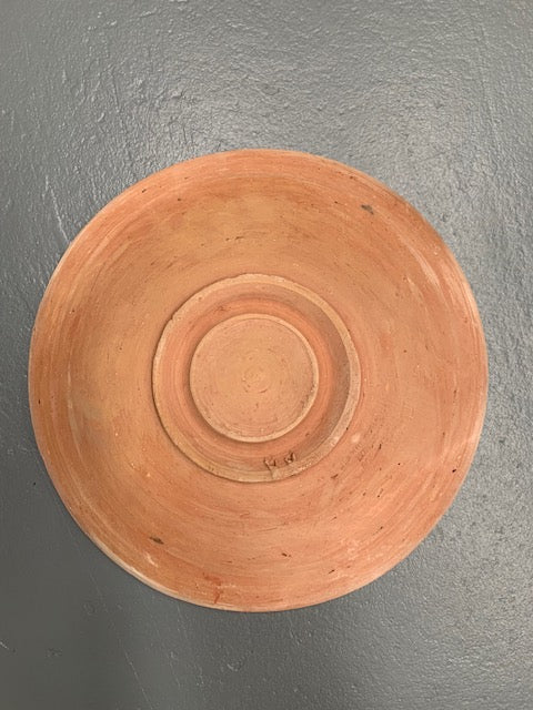 Vintage Hungarian Glazed Ceramic  Plate  #5584  Byron
