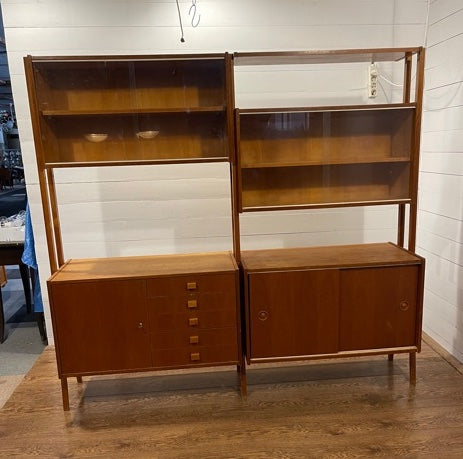 Mid Century  Dispaly Cabinet / Bookcase  #4312
