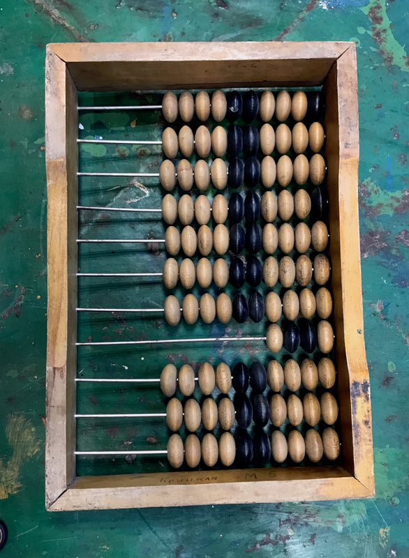Vintage European Abacus #3919a