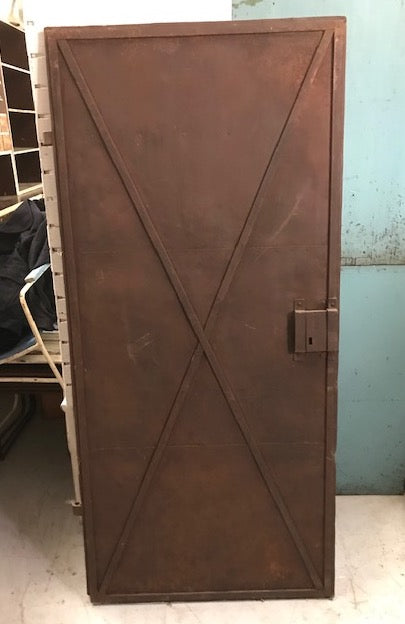 Vintage European Metal Door #4110