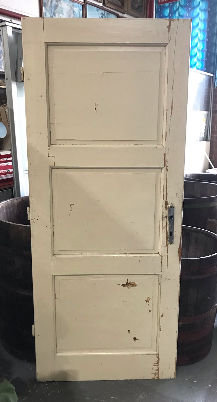 Vintage European Wooden  Door  #4159