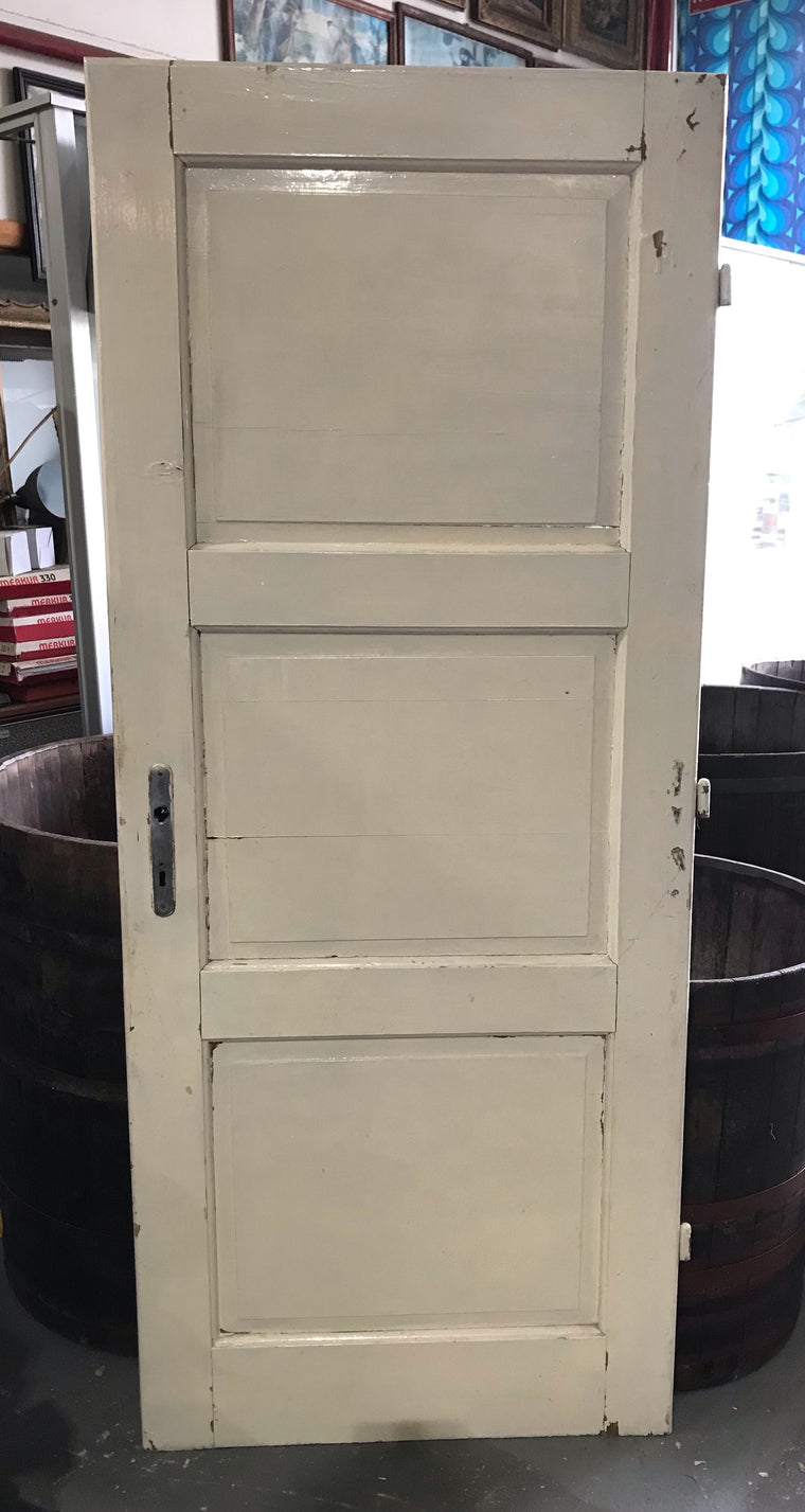 Vintage European Wooden  Door  #4161