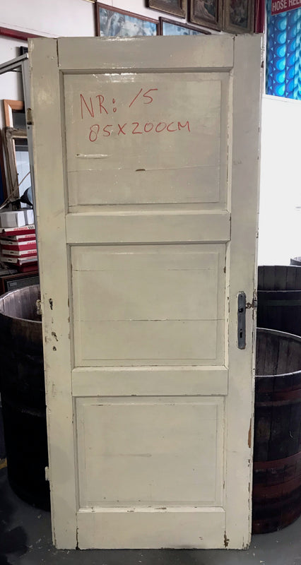 Vintage European Wooden  Door  #4161