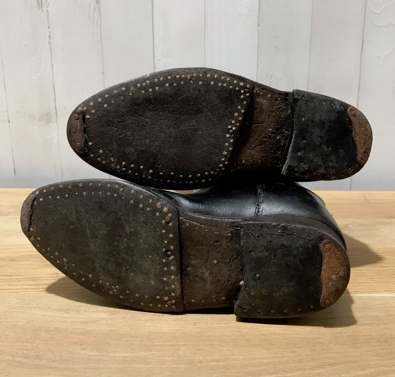 Vintage European Leather Riding Boots #4173