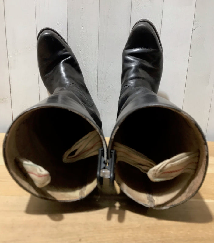 Vintage European Leather Riding Boots #4174