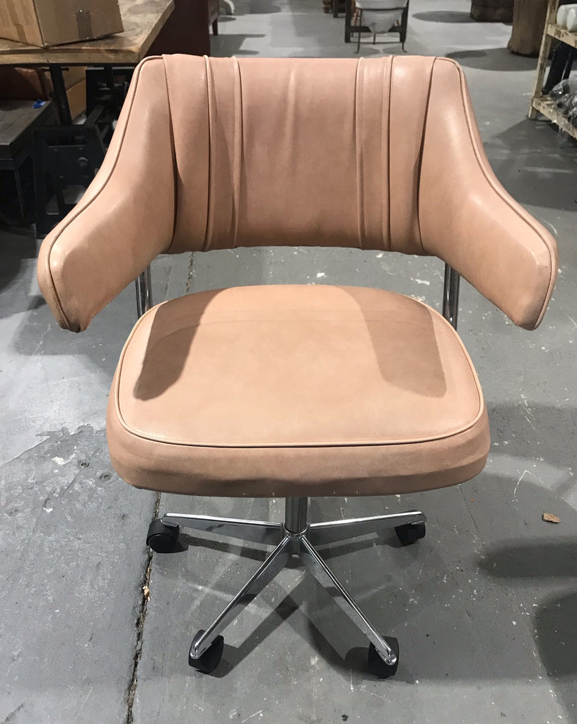 Retro Chrome Frame Swivel Chairs 4217 Fossil Vintage Australia