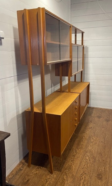 Mid Century  Dispaly Cabinet / Bookcase  #4313