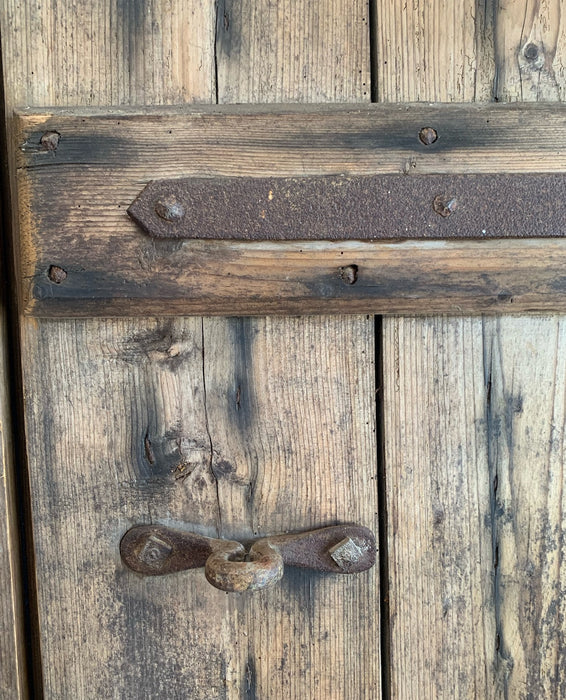 Vintage European Wooden Double  Doors  #4451  Byron