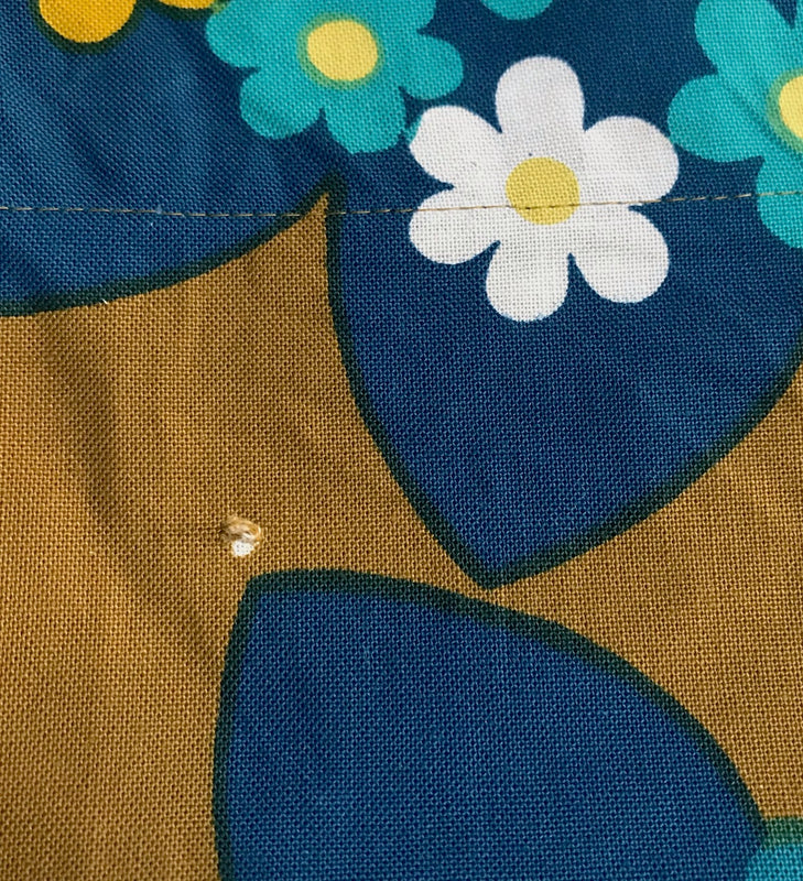 Vintage Curtain/ Fabric  #F396  FREE AUS POSTAGE