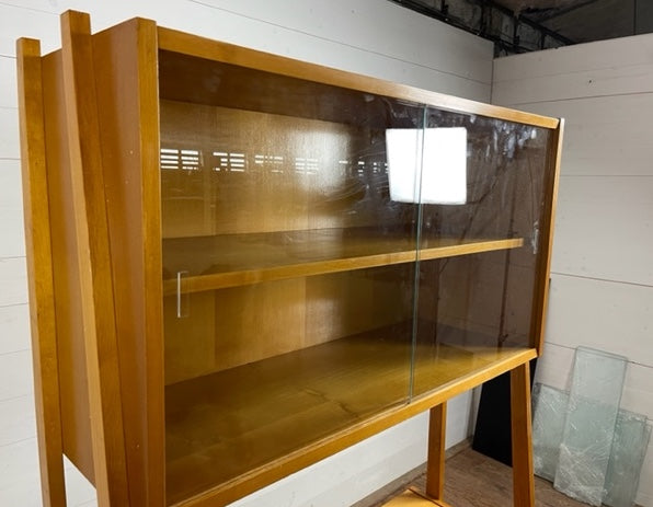 Mid Century  Dispaly Cabinet / Bookcase  #4306