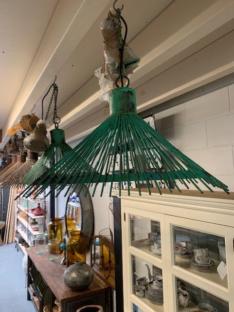 Vintage Green Metal 