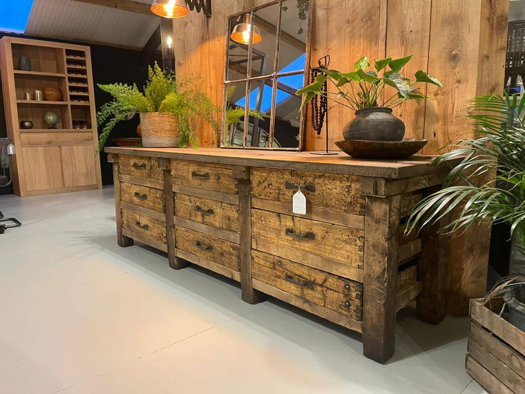 Vintage European Workbench / Kitchen Island #4855