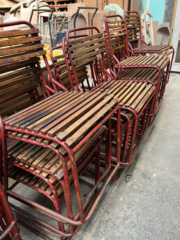 Vintage  French Garden Chairs #5059