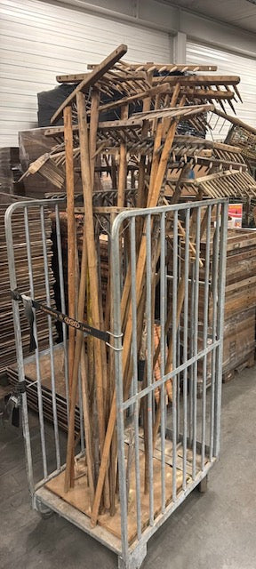 Vintage Wooden Rakes    #N5.  *Read Info*. Next Container -June