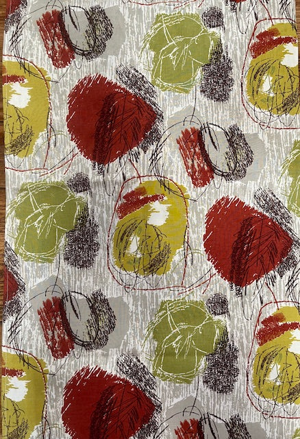1950s  Curtain/ Fabric  #F558