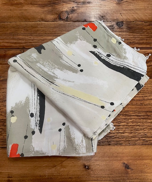 1950s  Curtain/ Fabric  #F560