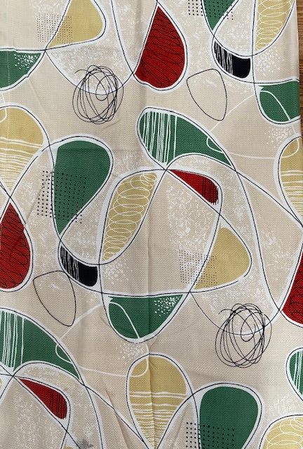 1950s  Curtain/ Fabric  #F563