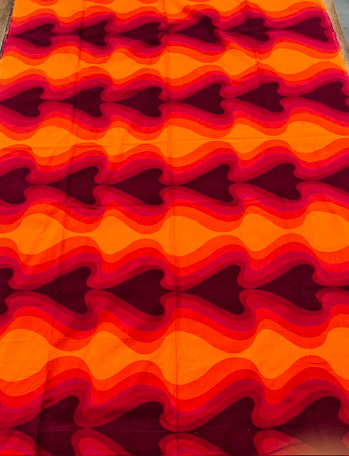 1970s  Curtain/ Fabric  #F568