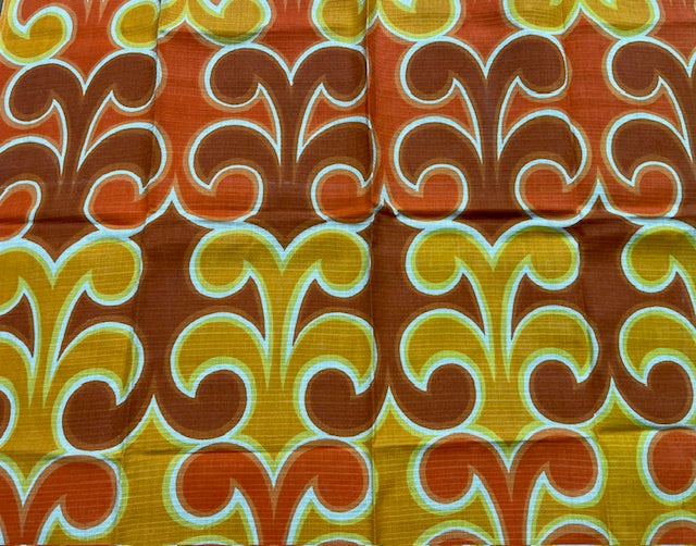1970s  Curtain/ Fabric  #F1000  *Read Info*