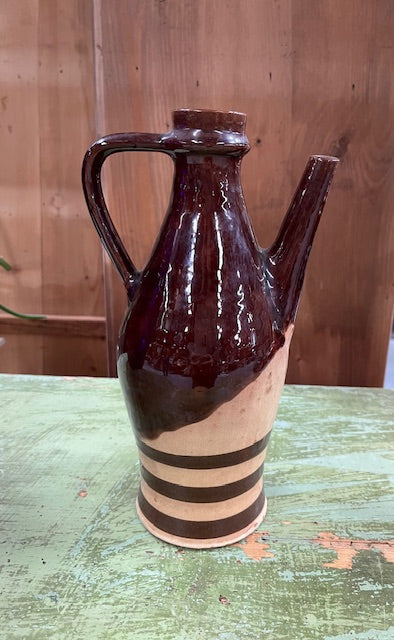 Vintage Hungarian Glazed Jug  #6364