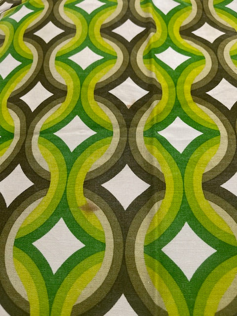 1970s  Curtain/ Fabric  #F1009 *Read Info*
