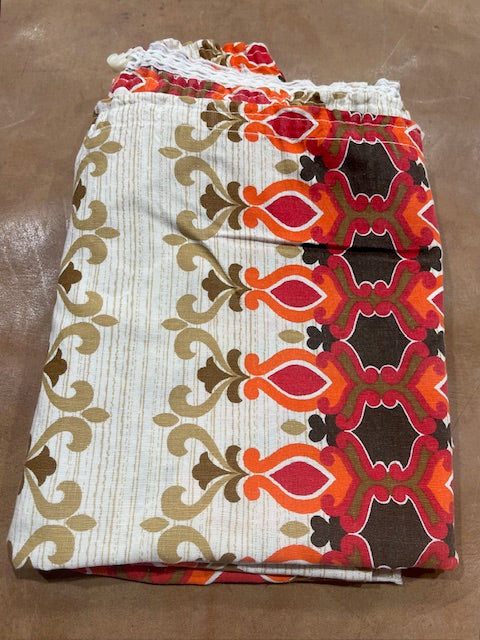 1970s  Curtain/ Fabric  #F1010 *Read Info*