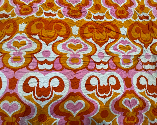 1970s  Curtain/ Fabric  #F1017 *Read Info*