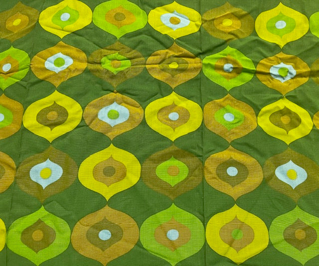 1970s  Curtain/ Fabric  #F1020 *Read Info*