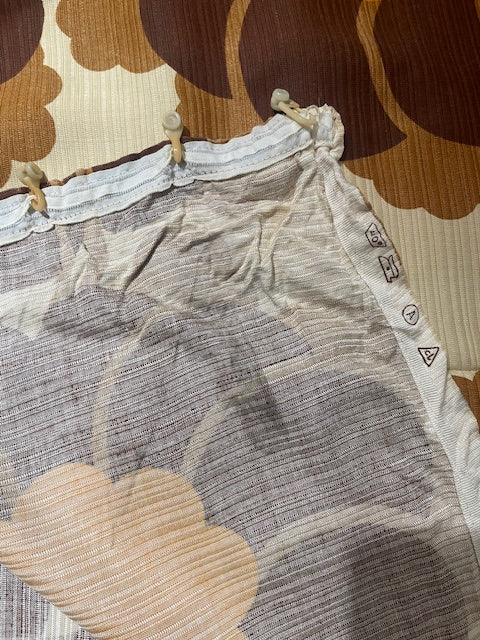 1970s  Curtain/ Fabric  #F584 *Read Info*