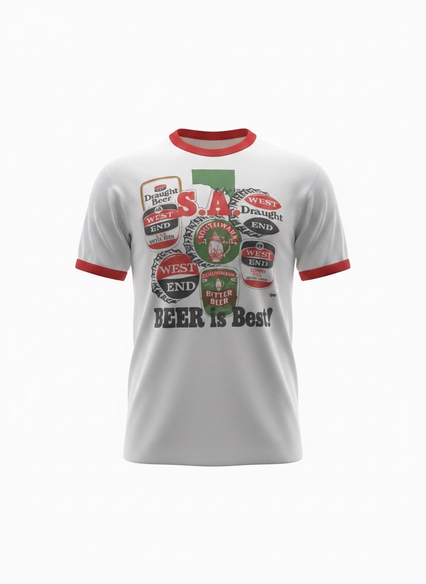 Vintage S.A Beer is Best  T-Shirt   #VT11 *Read Info*