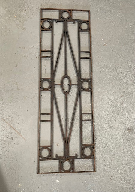 Wrought Iron Wall Art Panel # 6416