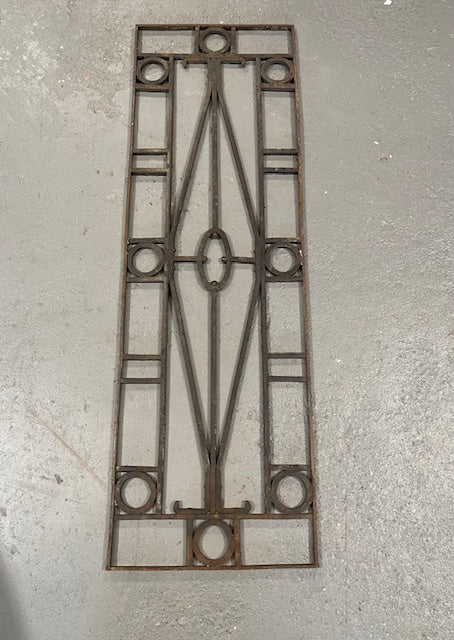 Wrought Iron Wall Art Panel # 6417