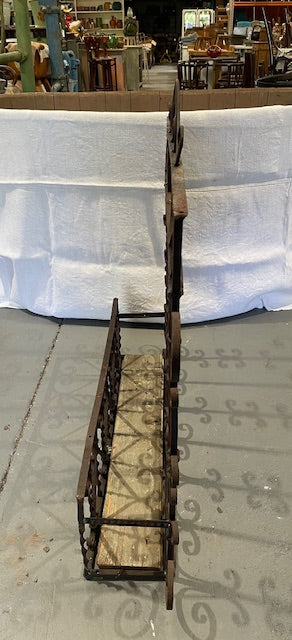 Vintage Wrought Iron Wall / Balcony Planter #6419