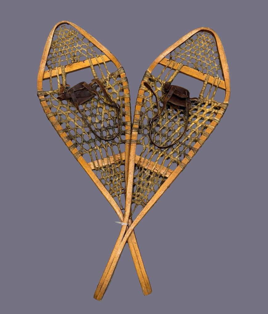 Vintage European   Snow Shoes  #7234