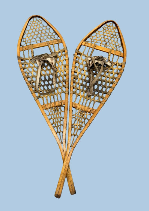 Vintage European   Snow Shoes  #7235