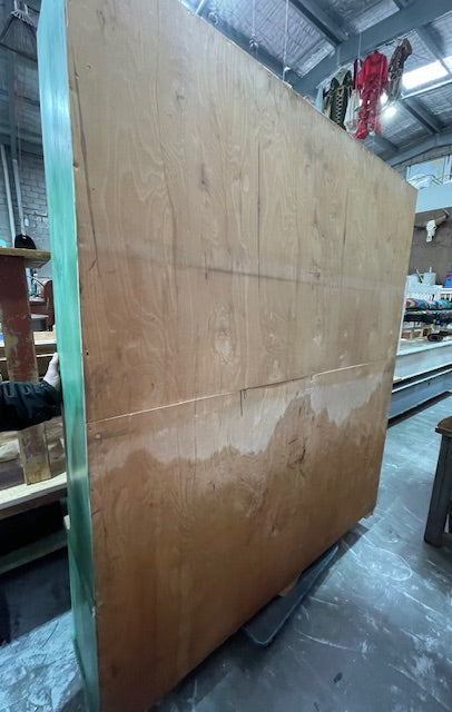 Vintage Wooden Display Cabinet  #7249